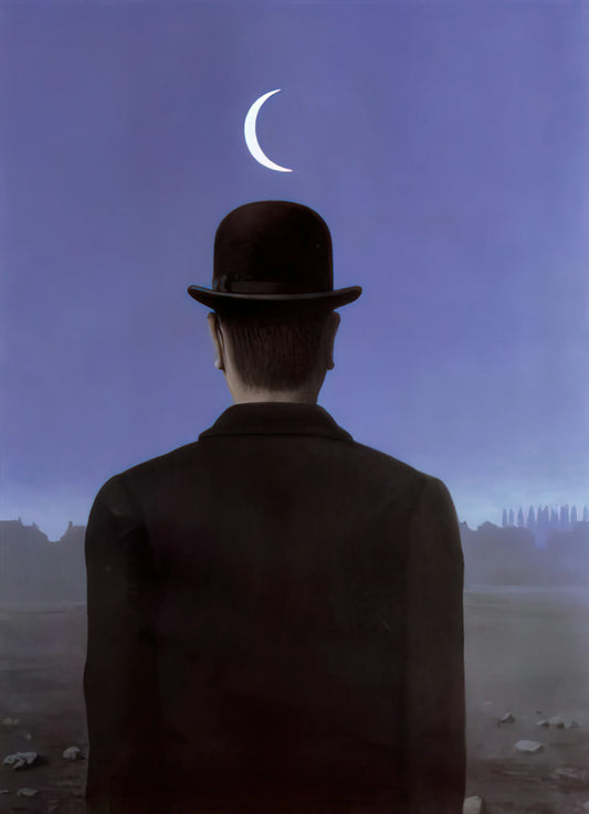 Works by Magritte: Exploring the Surrealist Vision of René Magritte - THE SCHOOLMASTER 1954 by Rene Magritte