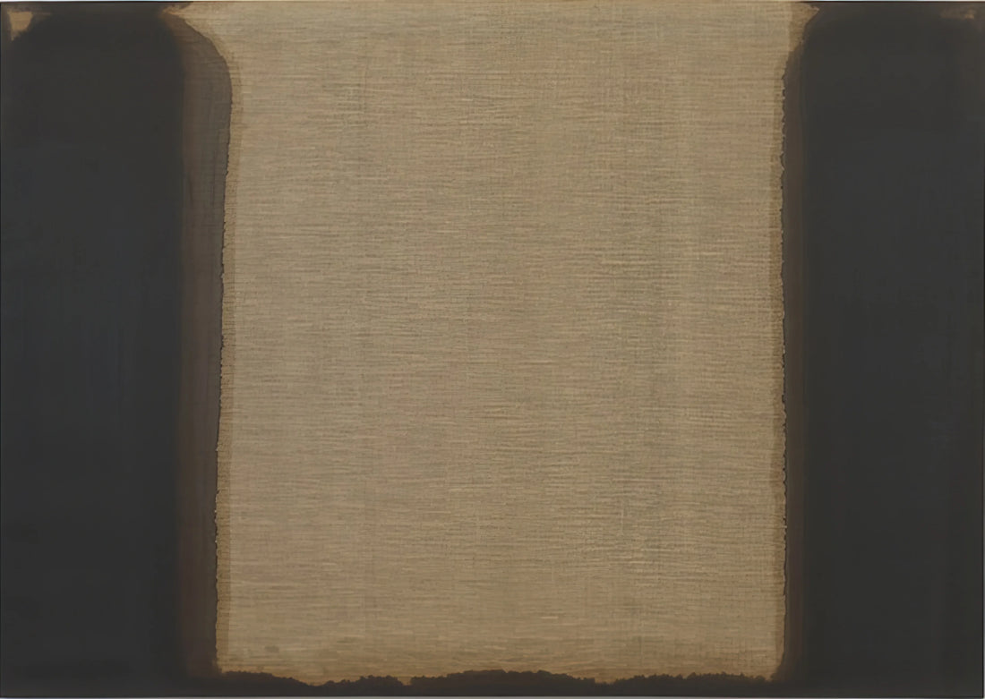 Yun Hyong-keun: The Korean Master of Monochrome and Spiritual Abstraction - Umber Blue - 1978 by Yun Hyong-keun