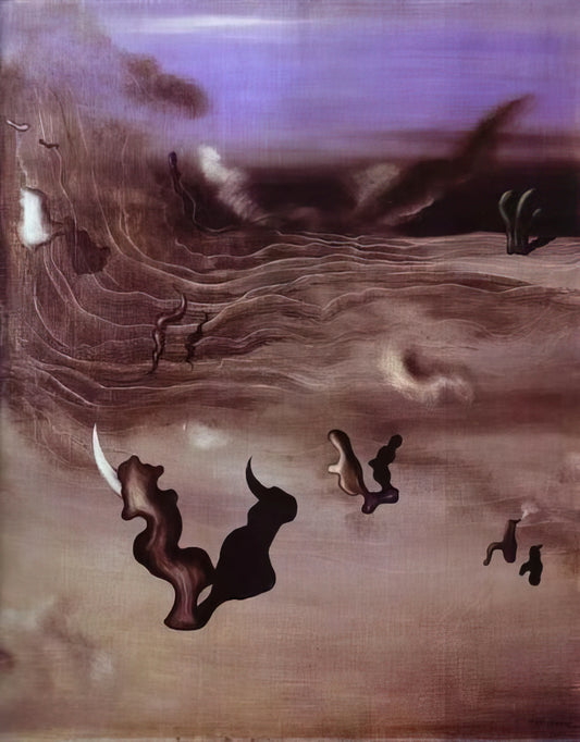 Yves Tanguy Signature: Decoding the Surrealist's Artistic Identity - Wind by Yves Tanguy