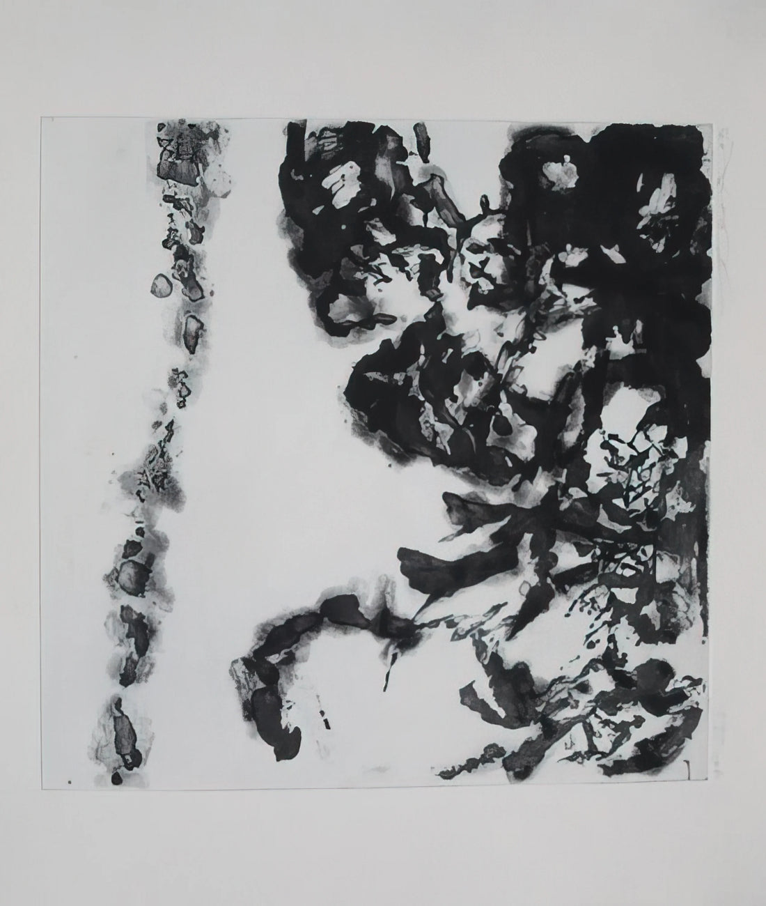 Zao Wou-Ki 25.09.69: A Masterpiece of Lyrical Abstraction - EULOGY ON THE EXTREMELY DELICATE THINGS 1993 by Zao Wou-Ki