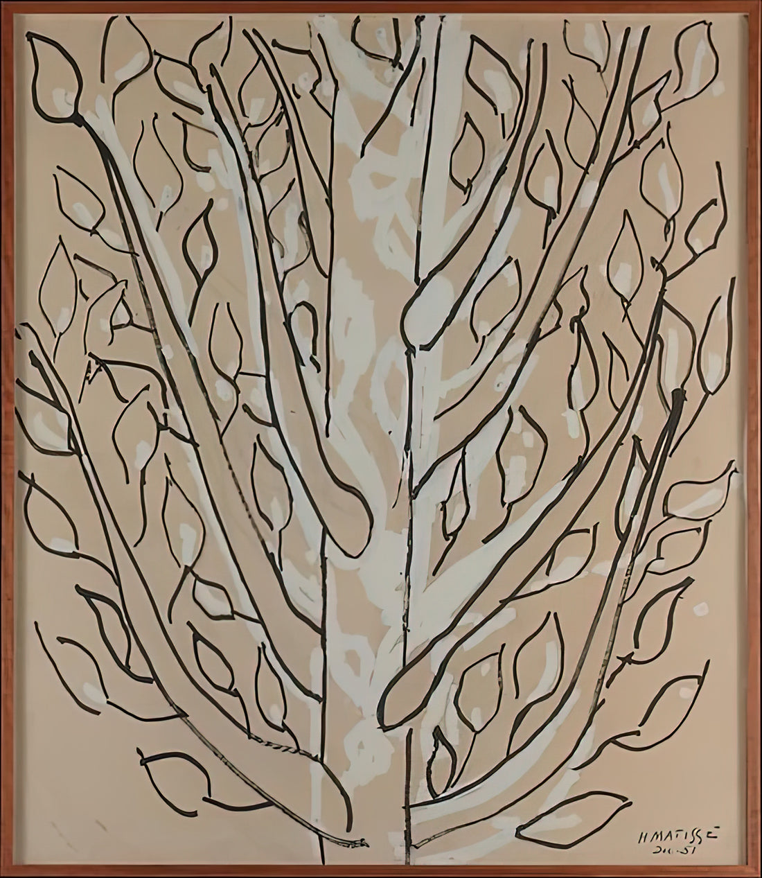What Is the Meaning Behind Agnes Martin’s *The Tree*?