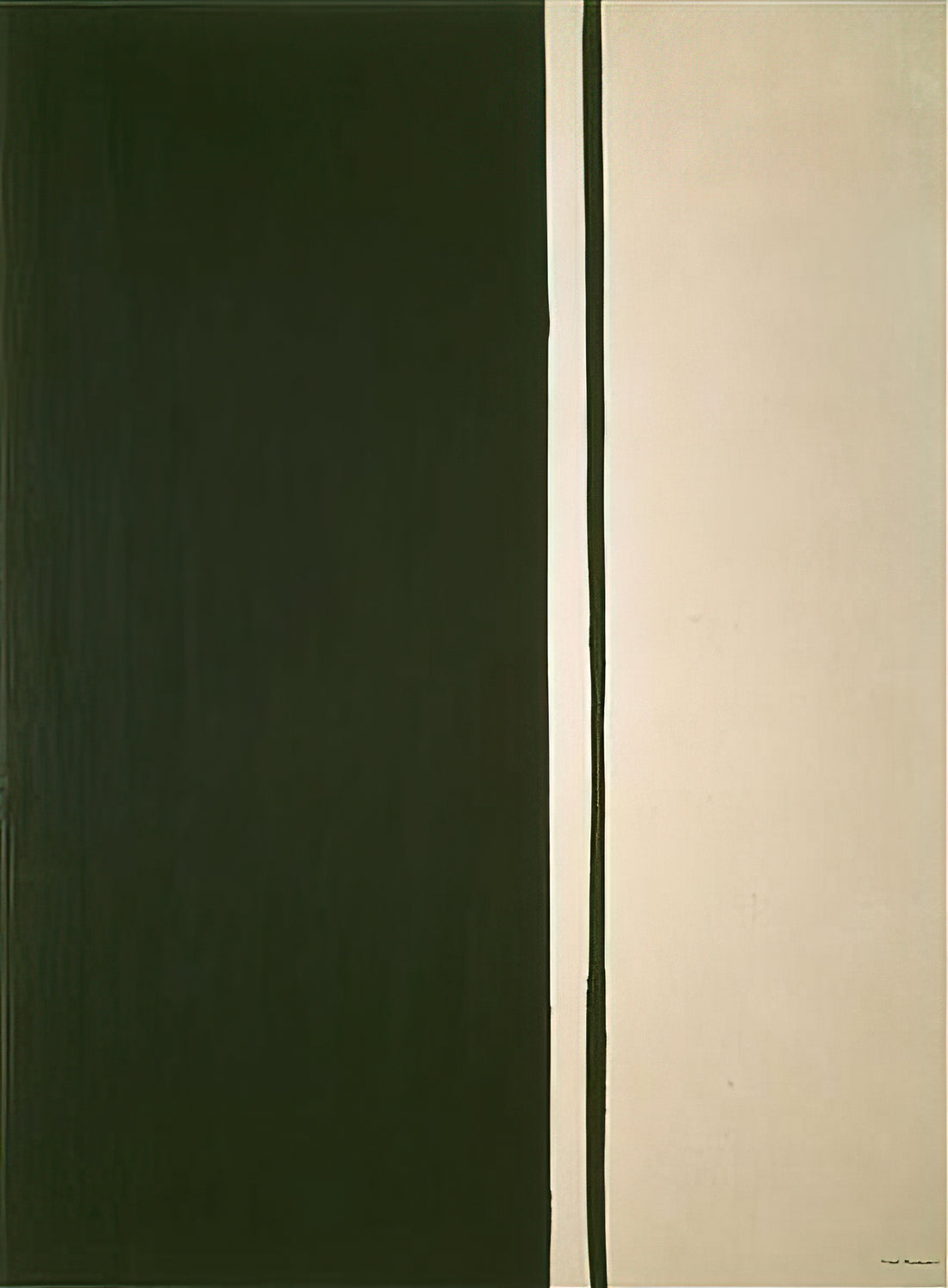 What Is Barnett Newman’s Black Fire I? A Deep Dive into the Masterpiece of Color and Silence