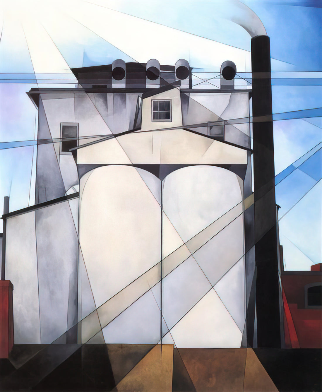 What Makes Charles Demuth’s 'My Egypt' (1927) a Modernist Masterpiece?