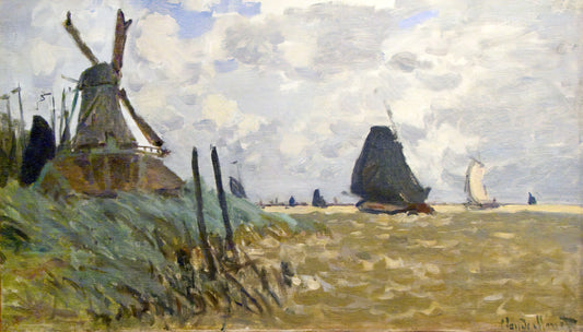 Welche Zeichenmaterialien verwendete Claude Monet für seine Meisterwerke?