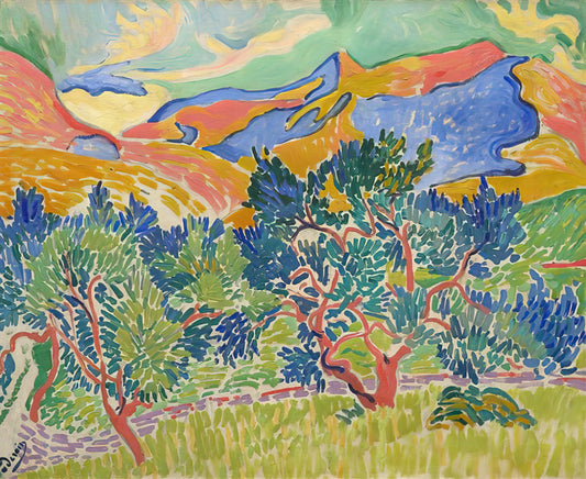 What Makes André Derain’s Mountains at Collioure a Masterpiece of Fauvism?