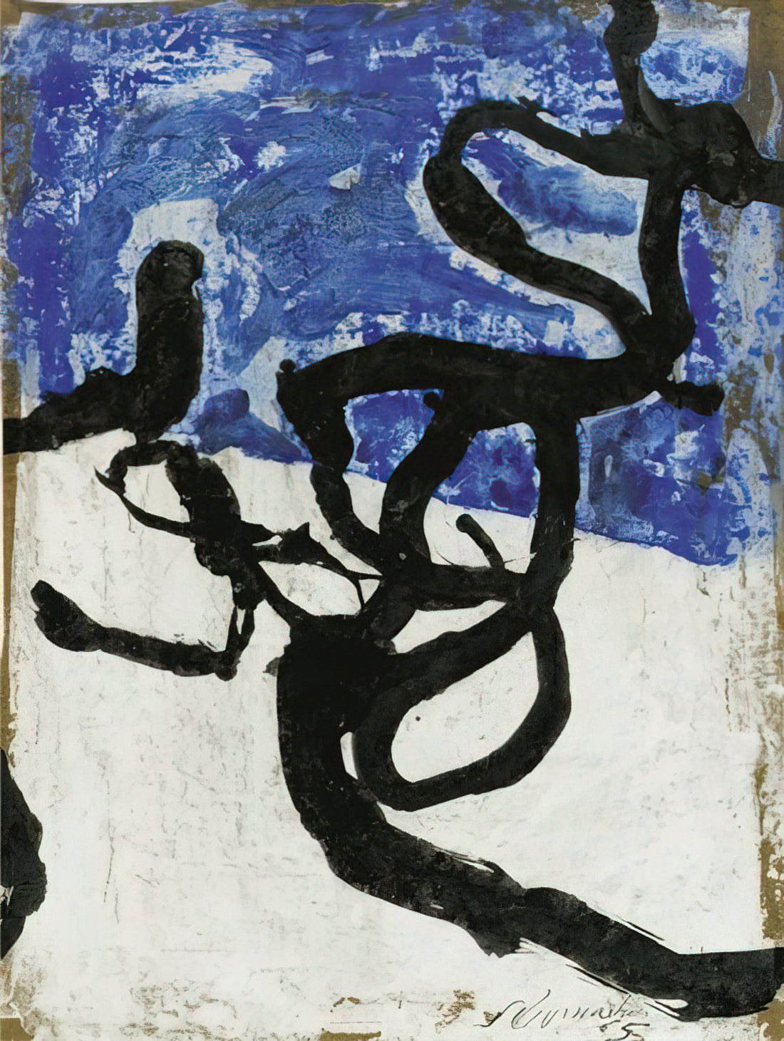 Was macht Emil Schumachers Grafiken so besonders in der modernen Kunst?