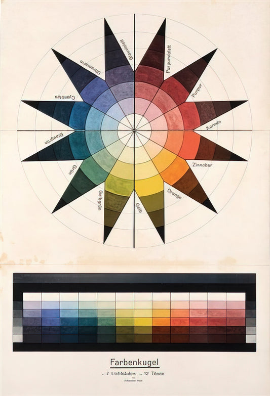 Was ist der Farbkreis von Johannes Itten und warum ist er wichtig?