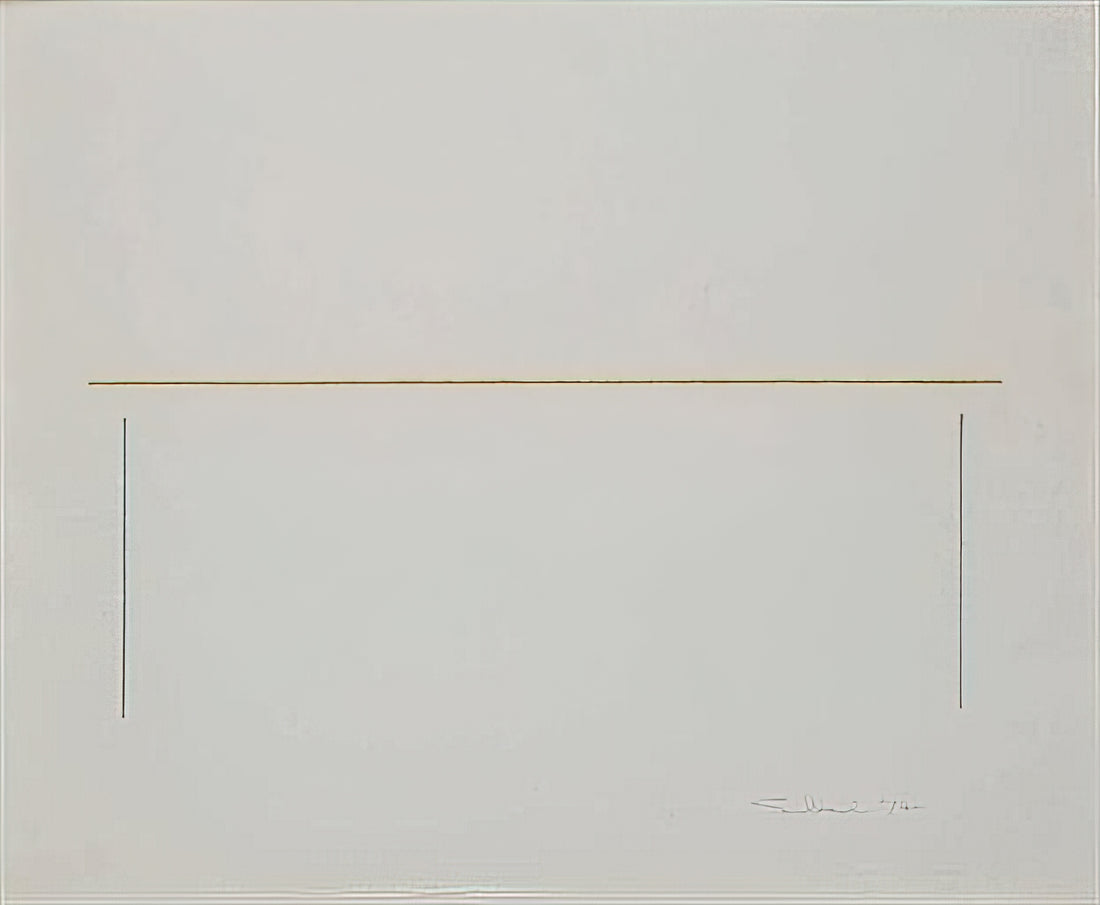 Was macht Fred Sandbacks Drucke zu einem Muss für moderne Kunstliebhaber?