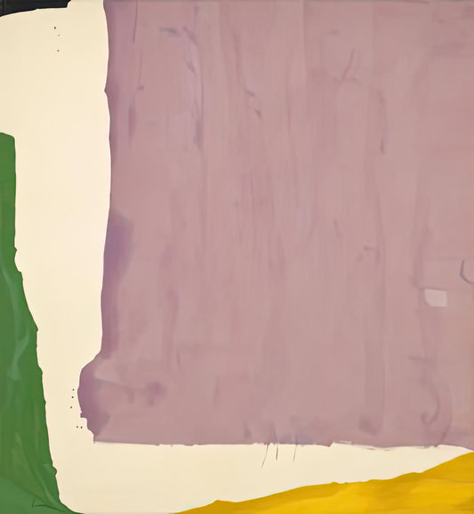 What Is Helen Frankenthaler’s Mauve District and Why It’s a Masterpiece of Color Field Painting?