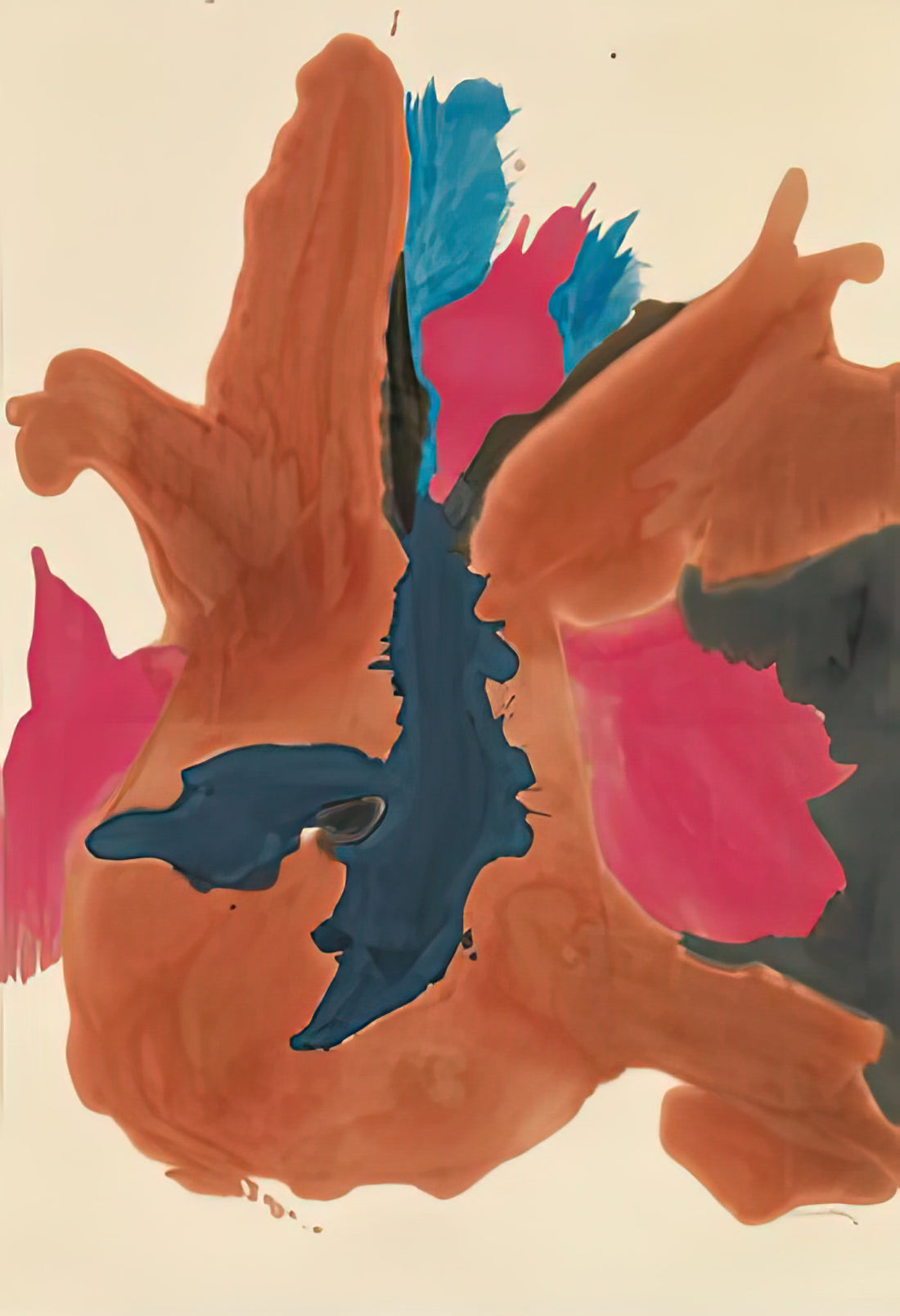 What Makes Helen Frankenthaler’s Pink Lady (1963) a Masterpiece of Color Field Painting?