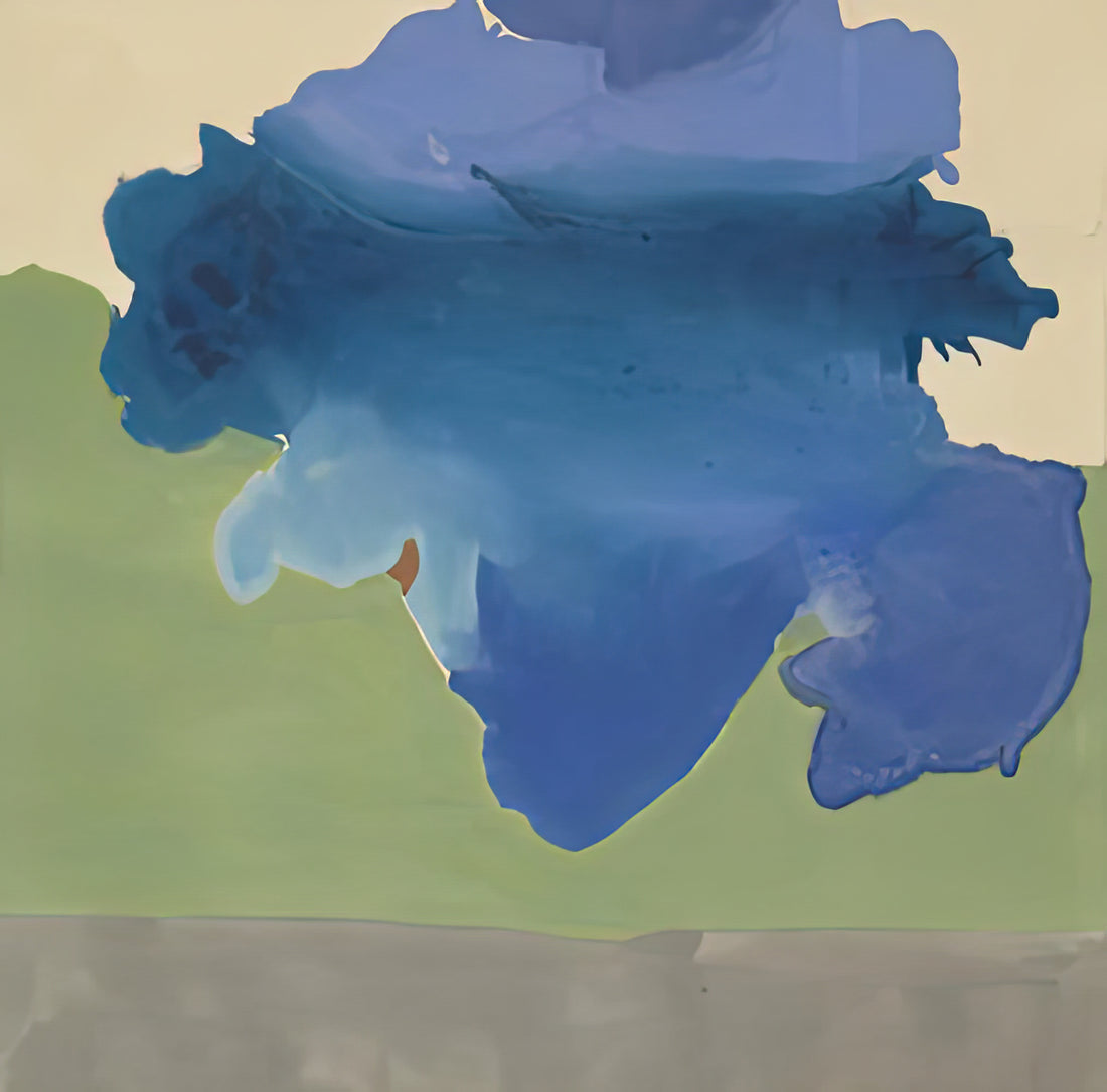 What Makes Helen Frankenthaler’s *Provincetown Bay* a Masterpiece of Color-Field Painting?