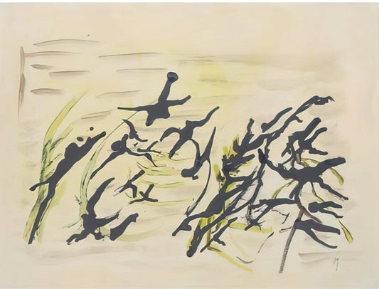 Henri Michaux: Emergenzen und Wiederauferstehungen in seiner Kunst