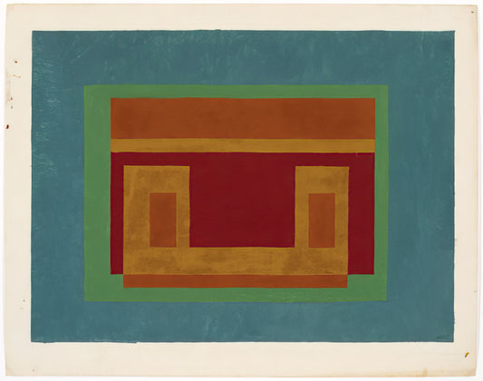 Was ist die Bedeutung von Josef Albers Wechselwirkung der Farbe?