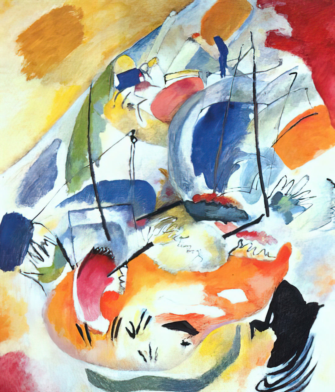 Was macht Kandinsky Kunstdrucke zu zeitlosen Meisterwerken?