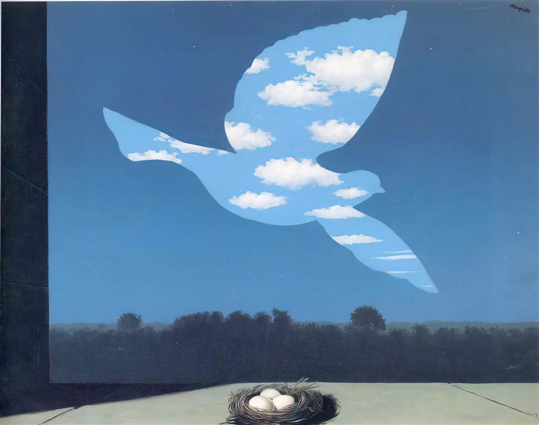 Was macht René Magrittes "La Grande Famille" zu einem Meisterwerk des Surrealismus?