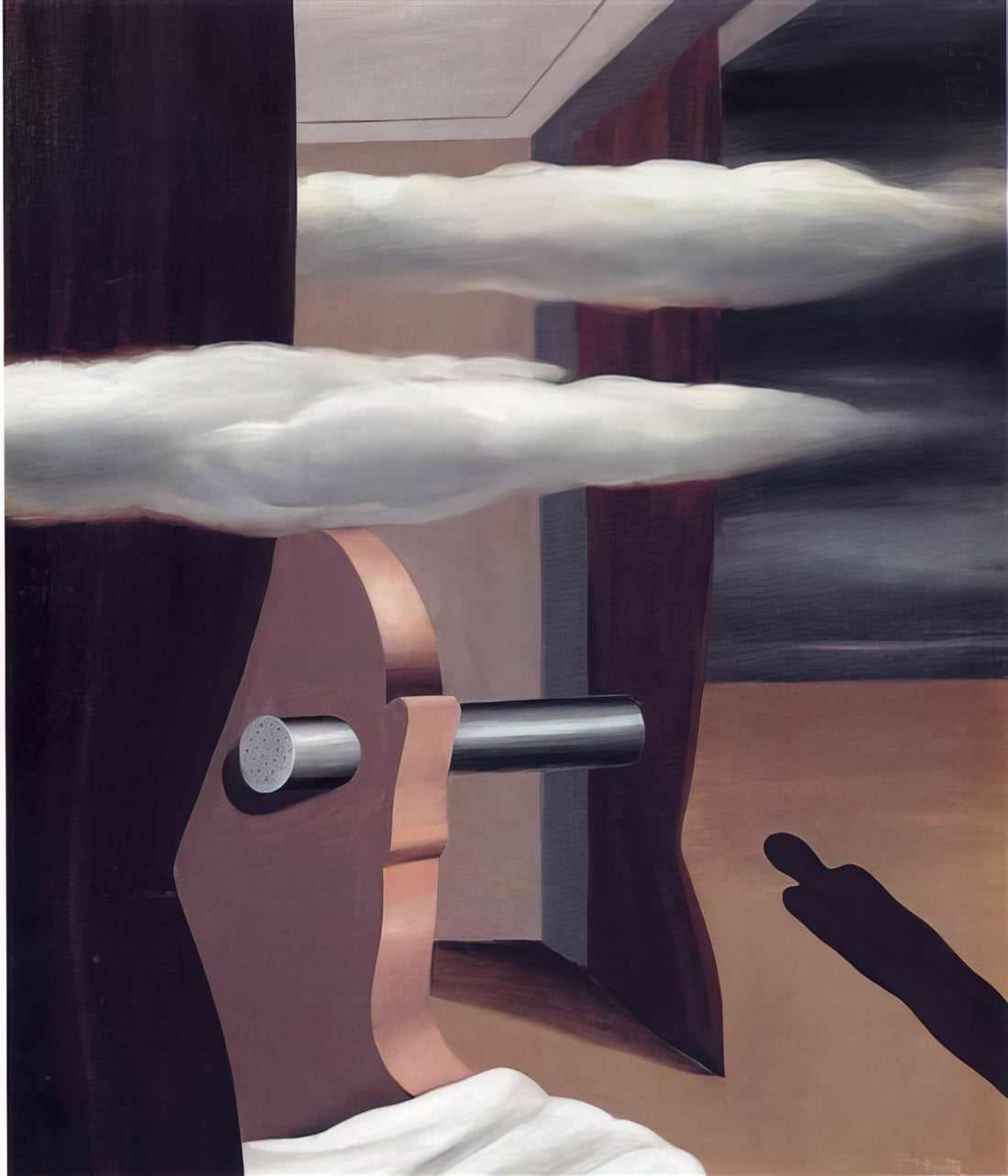 Warum ist René Magrittes 'Die Liebenden' ein Meisterwerk des Surrealismus?