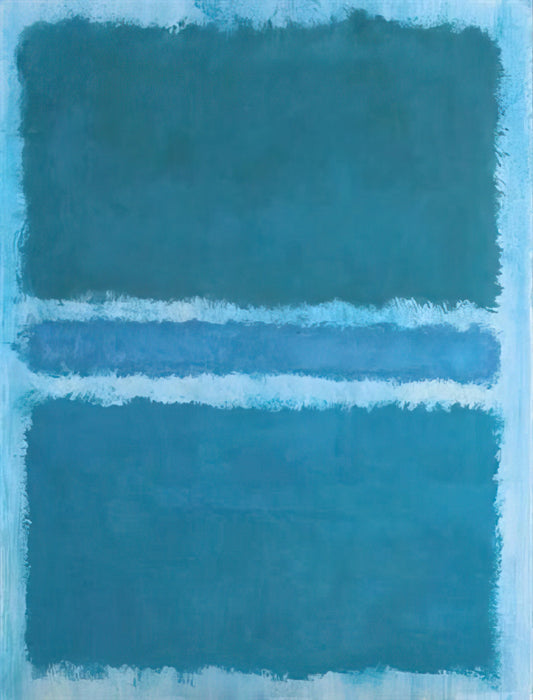 What Does Mark Rothko’s Yellow and Blue Painting Reveal About His Color Language?
