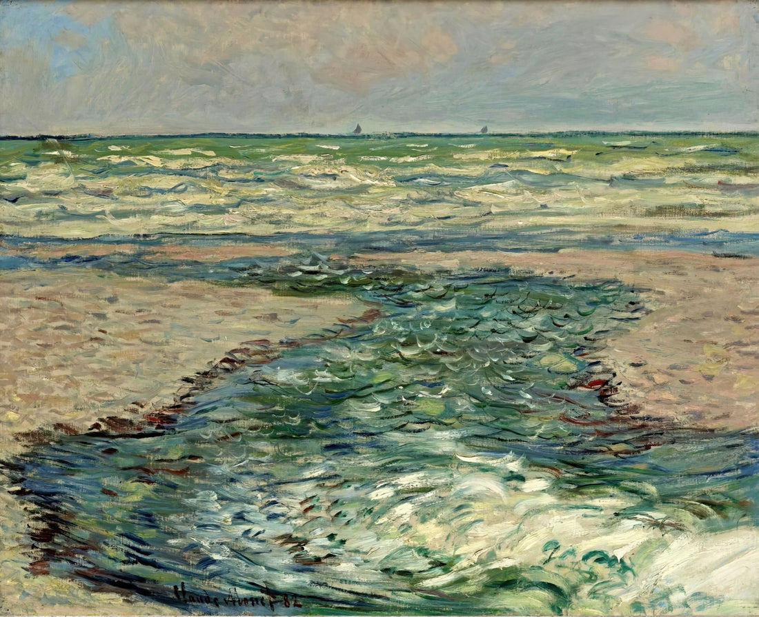 Wie hat Claude Monet den Winter in seinen Gemälden eingefangen?