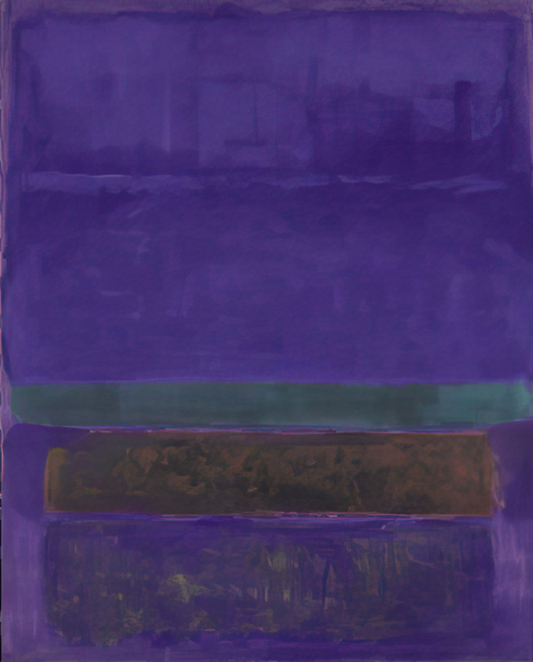 What Does Mark Rothko’s Green and Blue Reveal About His Luminous Color Field Paintings?