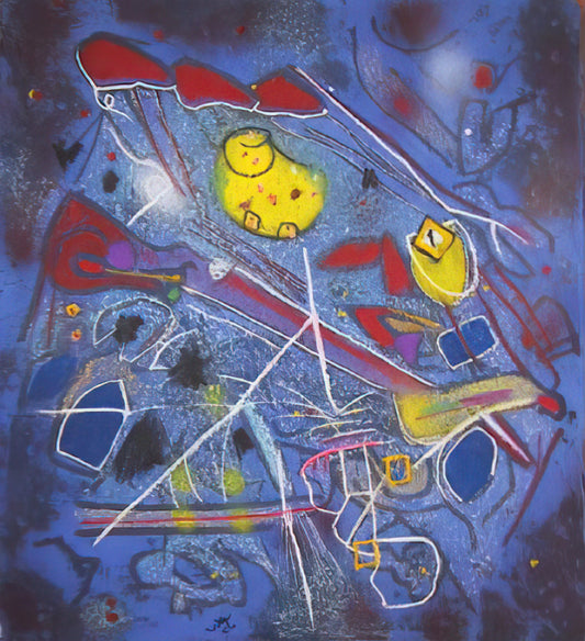 What Does Selsun Blue Red Label Mean in Art? A Deep Dive into Roberto Matta’s Visionary Works