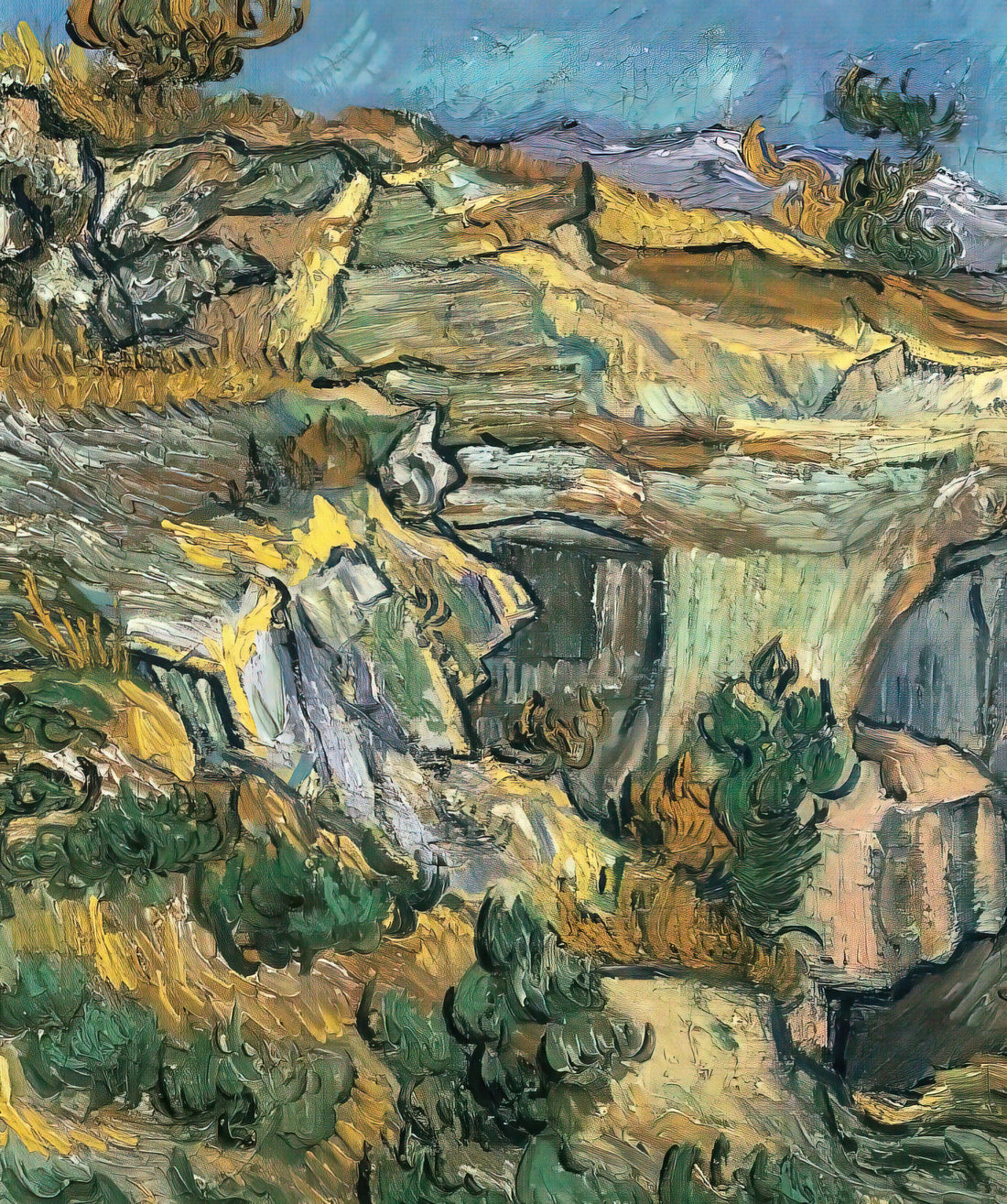 Was passierte mit Van Gogh im Jahr 1883?