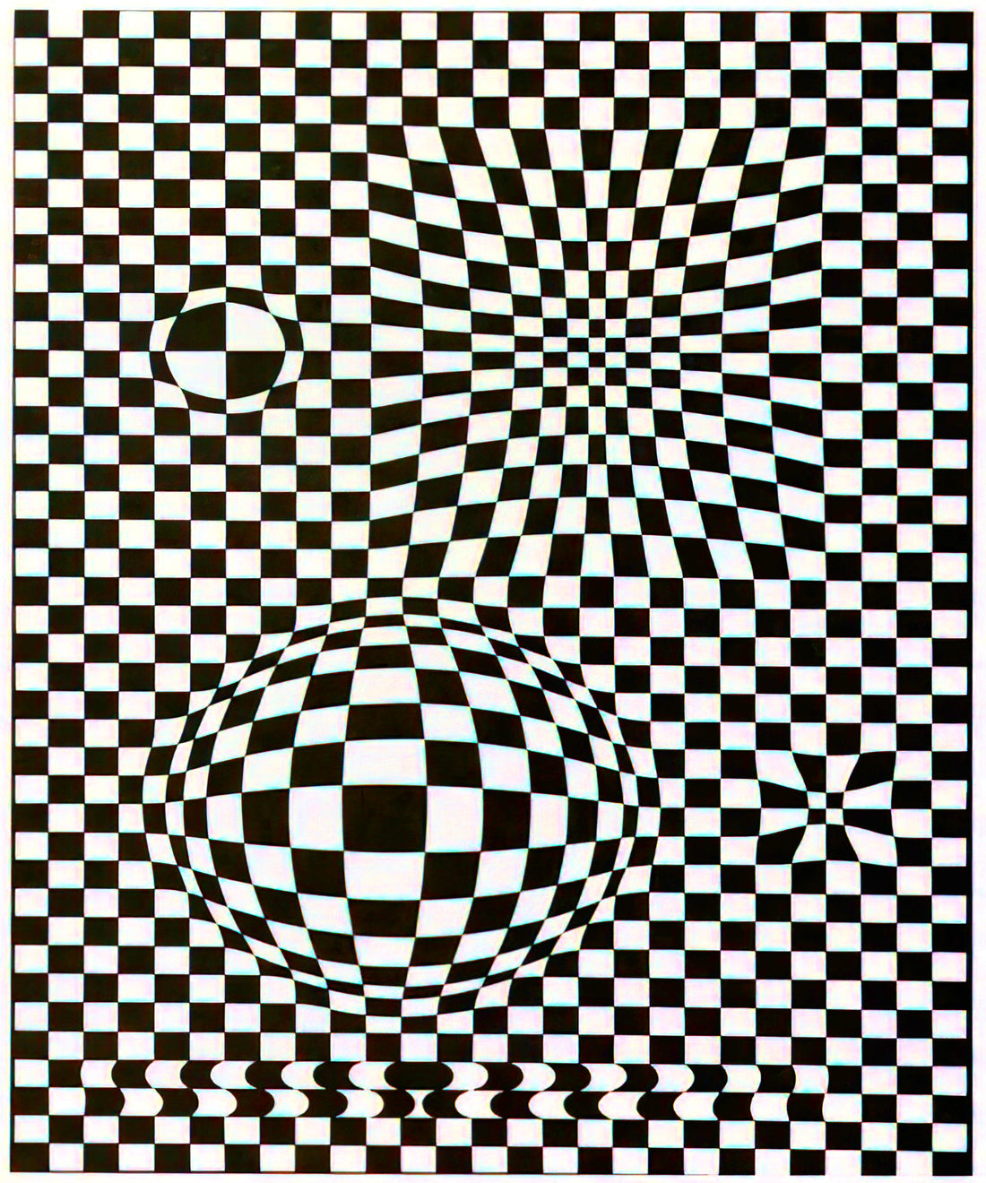 What Is Vega-Nor? The 1969 Op Art Masterpiece by Victor Vasarely That Redefined Geometric Abstraction