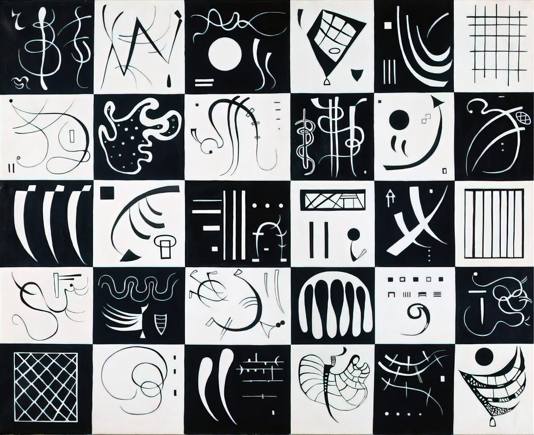 Was macht Wassily Kandinskys "Ohne Titel" so besonders in der abstrakten Kunst?