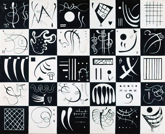 Was macht Wassily Kandinskys "Ohne Titel" so besonders in der abstrakten Kunst?