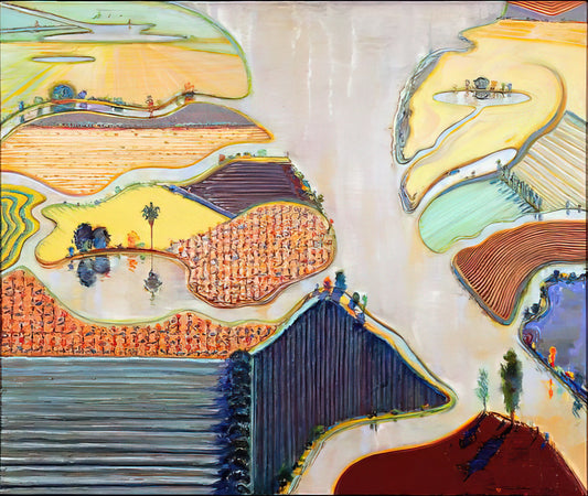 Wer ist Wayne Thiebaud und was macht seine Kunst mit Betty Jean Thiebaud so besonders?