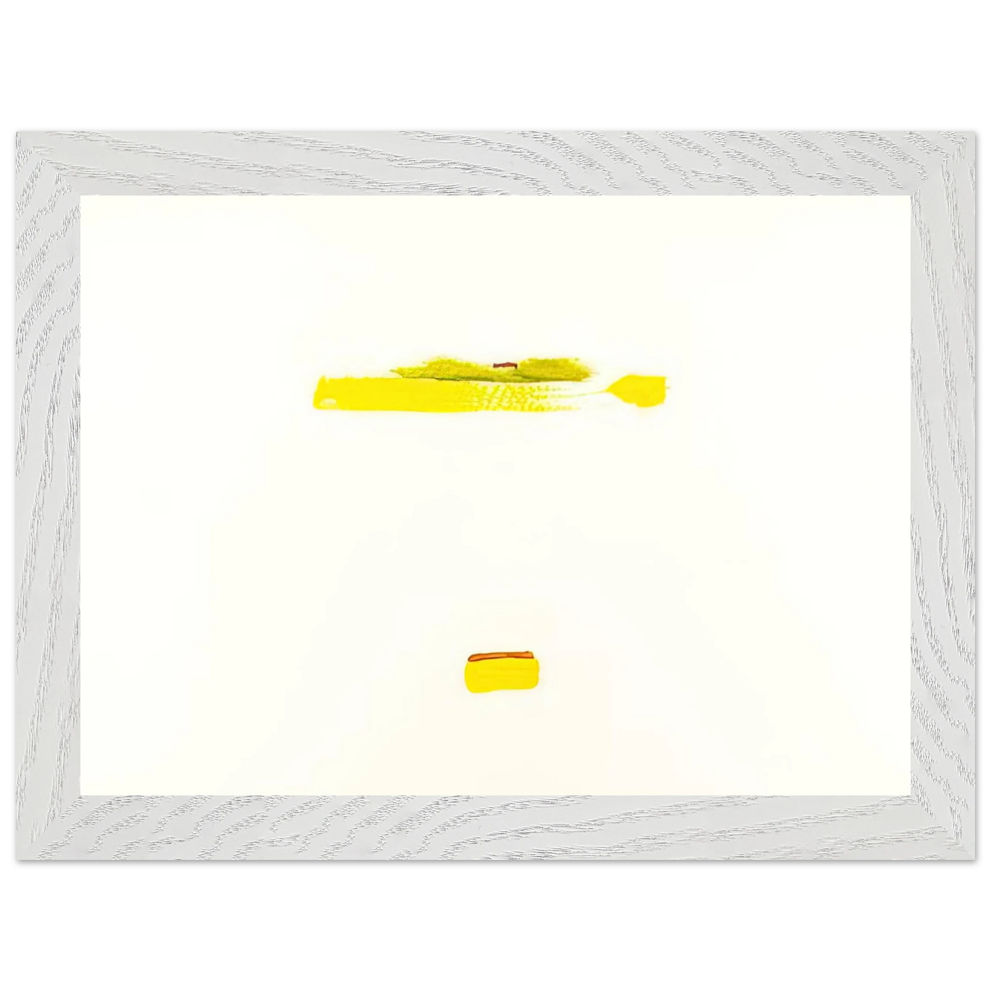 Helen Frankenthaler - New York III - 1972 Wall art - 60x80 cm / 24x32 inches - Premium Wooden Framed Poster With Fine Art Paper - Wood frame