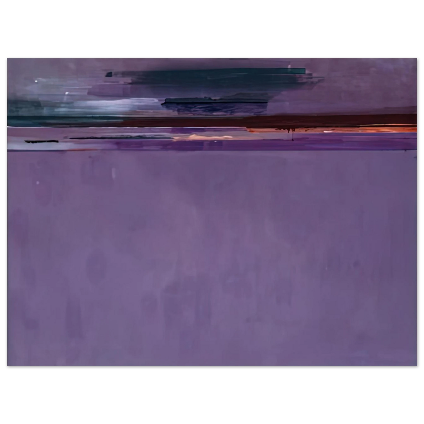 Helen Frankenthaler - The Other Side, 2002- Wall Art - 21x29.7 cm / 8x12" - Premium Wooden Framed Poster With Fine Art Paper - Wood frame