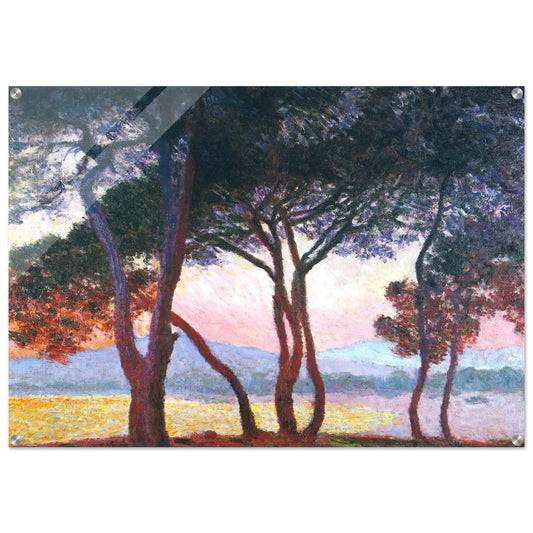 Juan-les-Pins - claude monet Acrylic Print - 70x100 cm / 28x40″ inches | claude monet Wall Art | claude monet Prints