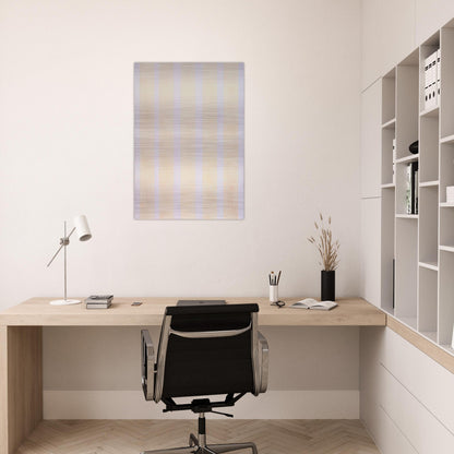 Untitled Number 5 - Agnes Martin Brushed Aluminum Print - 70x100 cm / 28x40 inches | Agnes Martin Aluminum Print | Agnes Martin Prints