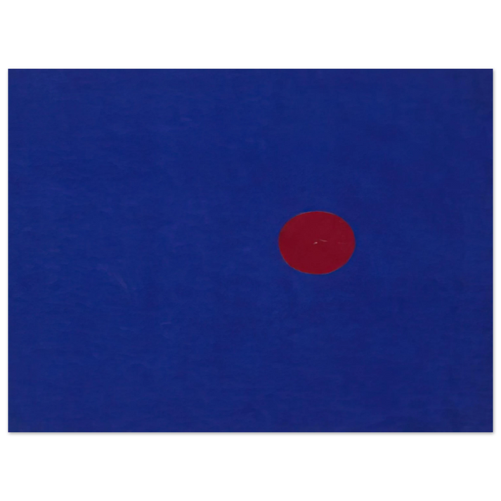Ellsworth Kelly - Red and Blue from the series Line Form Color  75x100 cm / 30x40inches Fine Art Poster
