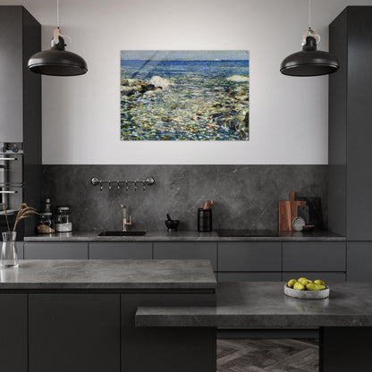 Surf, Isles of Shoals - Childe Hassam Acrylic Print - 70x100 cm / 28x40″ inches | Childe Hassam Wall Art | Childe Hassam Prints