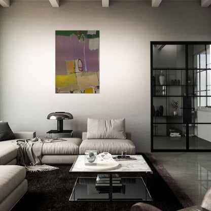 Albuquerque #4 - Richard Diebenkorn Brushed Aluminum Print - 70x100 cm / 28x40 inches | Richard Diebenkorn Aluminum Print | Richard Diebenkorn Prints