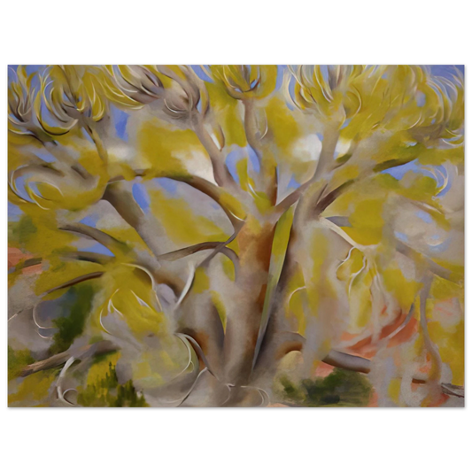 Georgia O'Keeffe - Spring Tree No. 1 Fine Art Poster - 13x18 cm / 5x7 inches