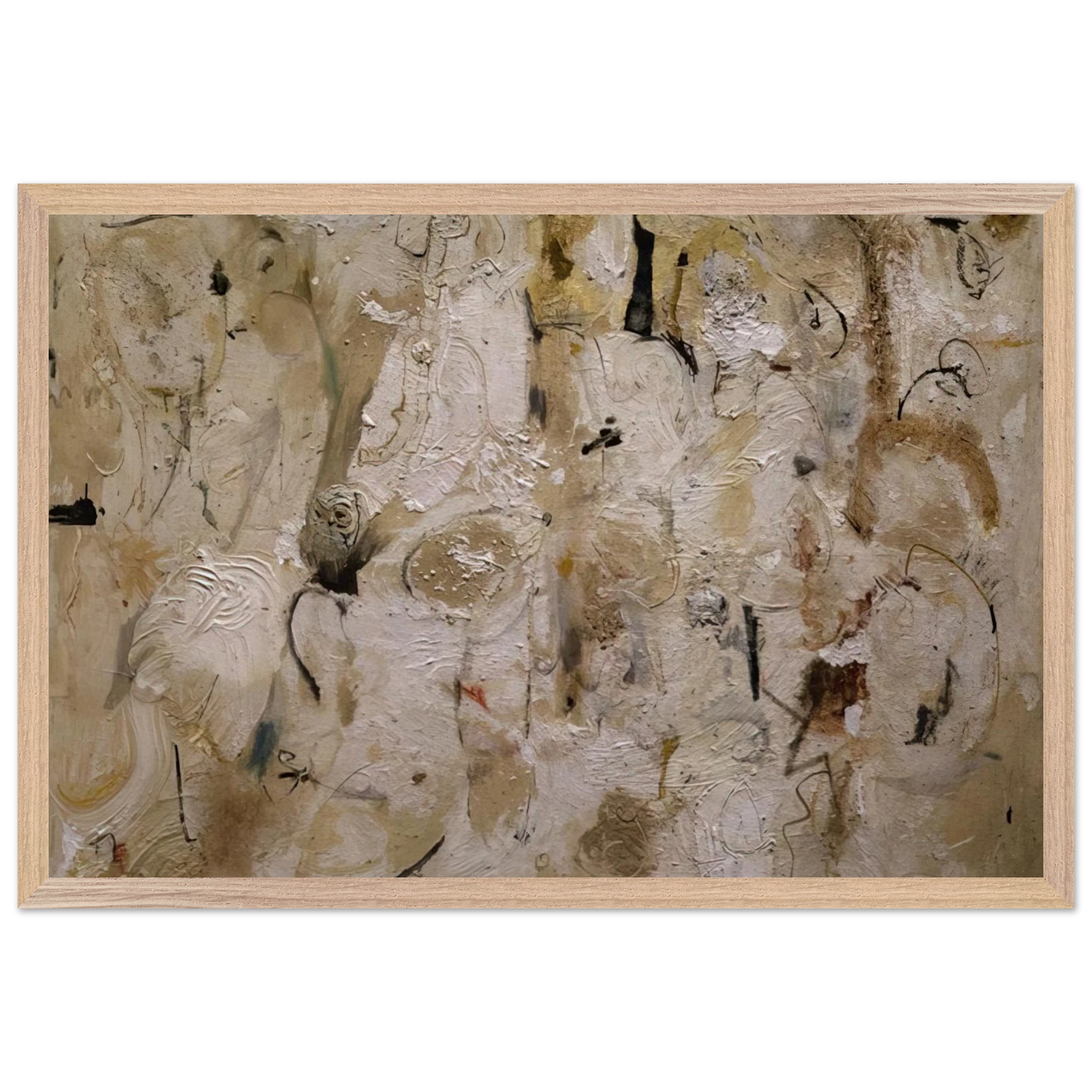 Helen Frankenthaler - Painted on 21st Street - 1951 Wall art - A2 (42 x 59.4  cm) - Fine Art Poster - -