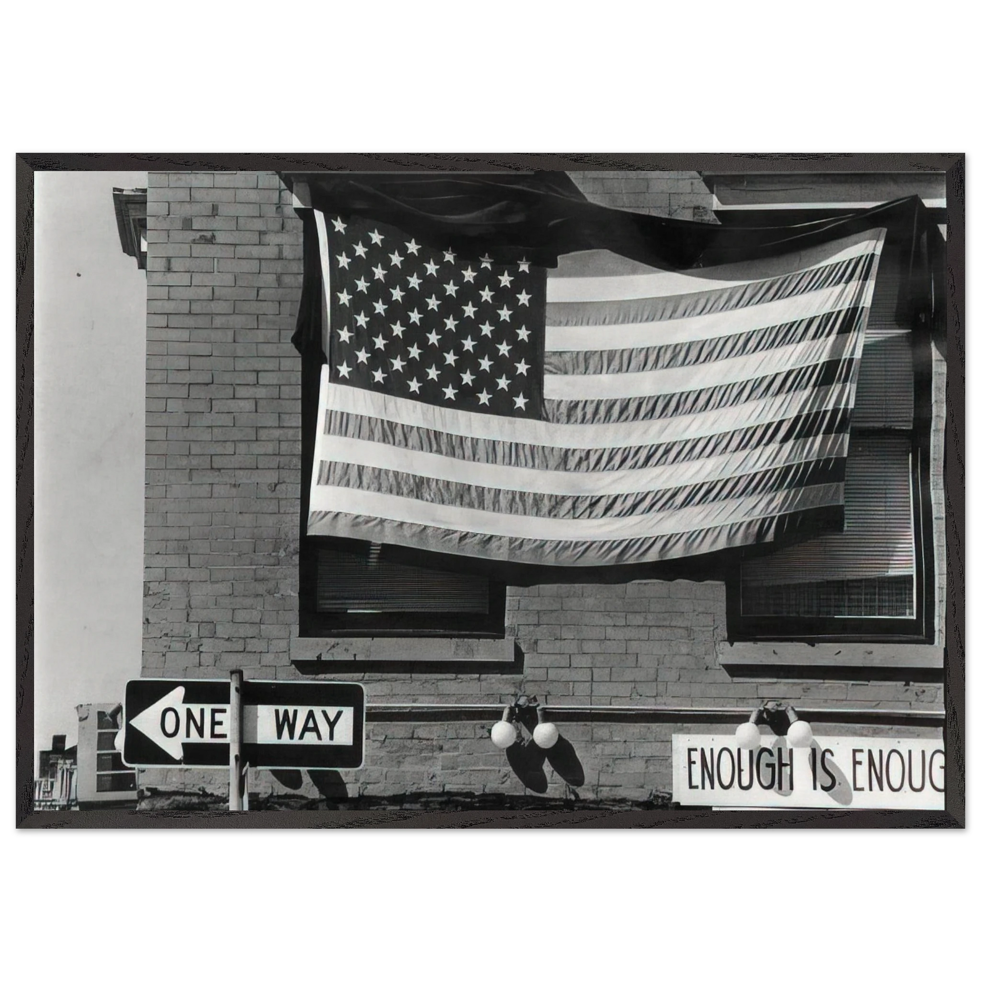 NEW YORK CITY 1980 - Robert Rauschenberg Framed Art Print – Black Wooden Frame - Default Title - -Framed Art Print