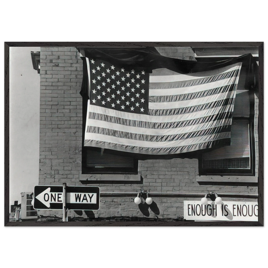 NEW YORK CITY 1980 - Robert Rauschenberg Framed Art Print – Black Wooden Frame - Default Title - -Framed Art Print