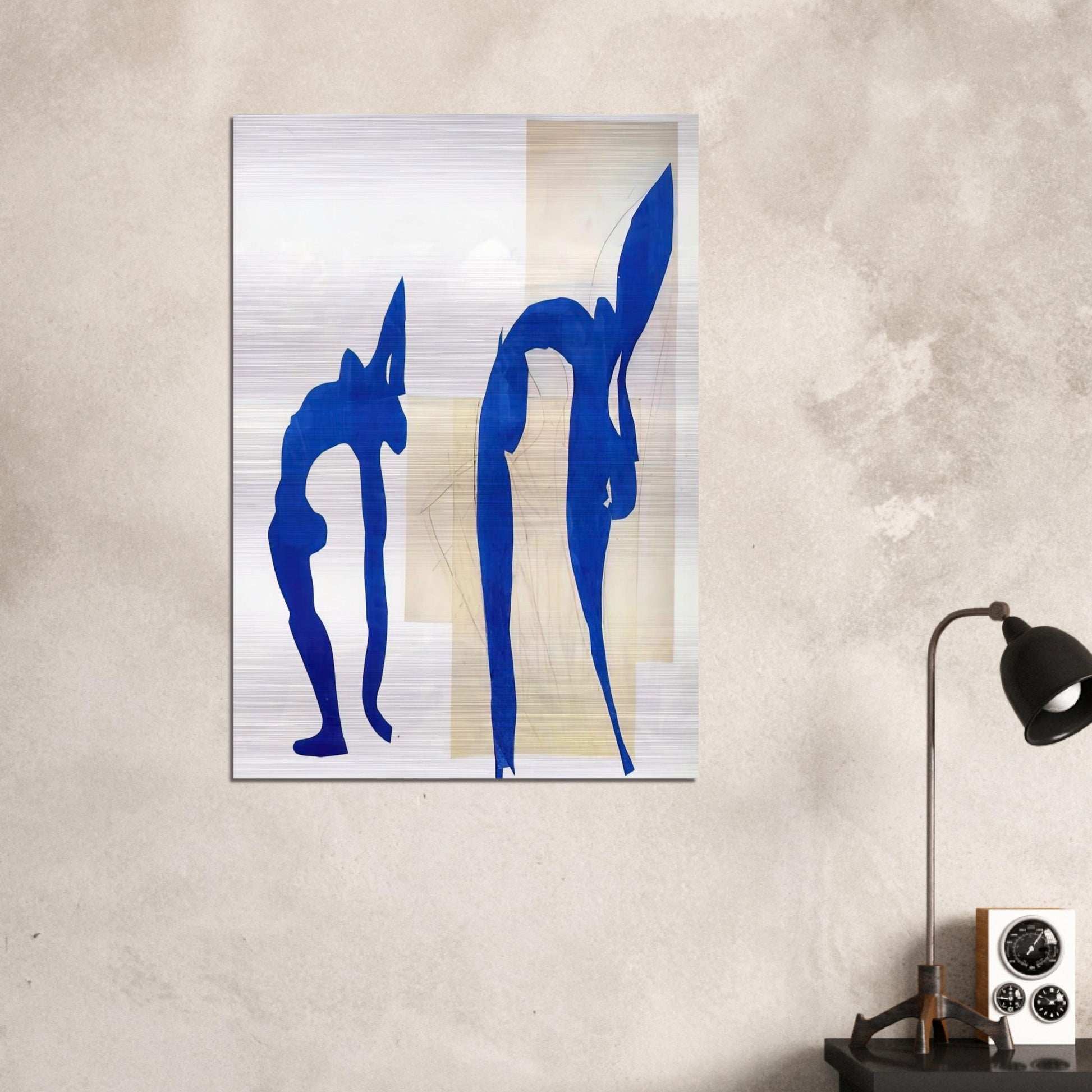 BLUE NUDES - Henri Matisse Brushed Aluminum Print - 70x100 cm / 28x40 inches | Henri Matisse Aluminum Print | Henri Matisse Prints