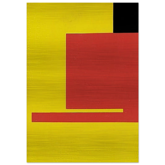 Negativo-Positivo - 1953 - Bruno Munari Brushed Aluminum Print - 70x100 cm / 28x40 inches | Bruno Munari Aluminum Print | Bruno Munari Prints