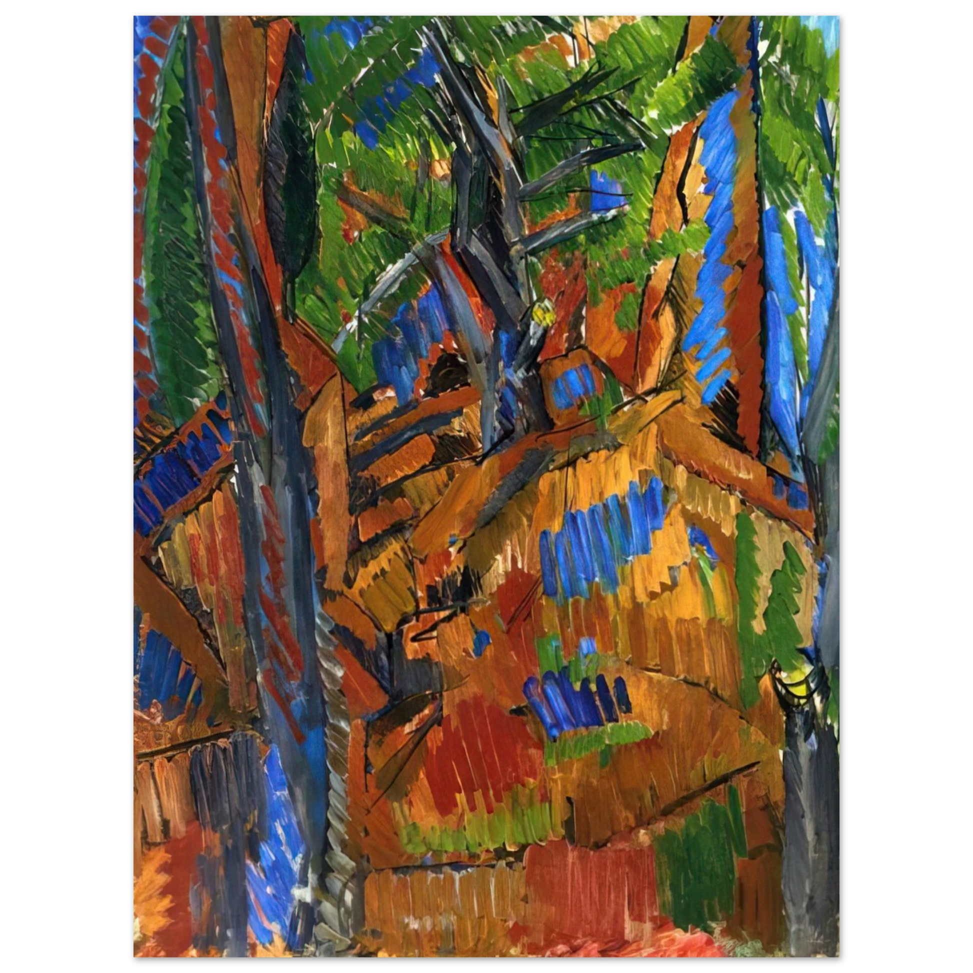 Raoul Dufy - TREES 1913 Fine Art Poster - Default Title