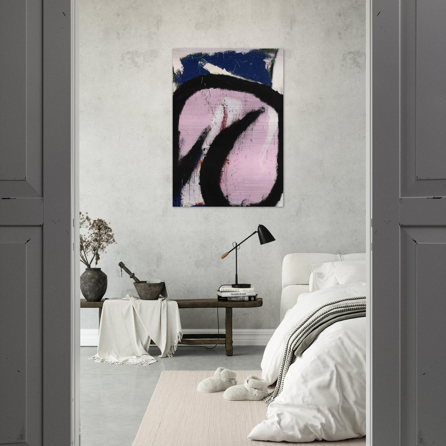 Eudocia - 1967 - Norman Bluhm Brushed Aluminum Print - 70x100 cm / 28x40 inches | Norman Bluhm Aluminum Print | Norman Bluhm Prints