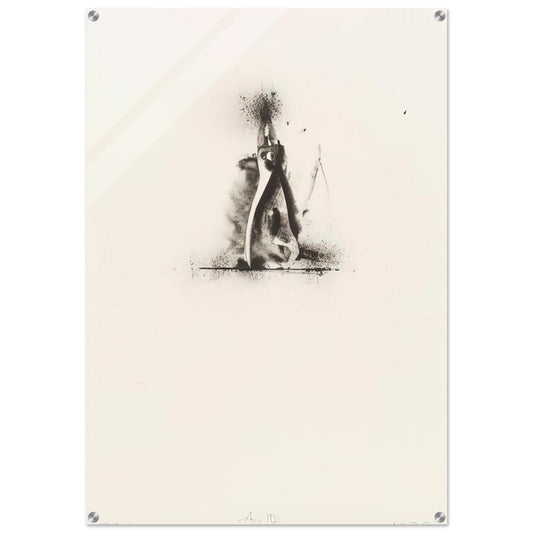 UNTITLED FROM TEN WINTER TOOLS 1973 1 - Jim Dine Acrylic Print - 70x100 cm / 28x40″ inches | Jim Dine Wall Art | Jim Dine Prints