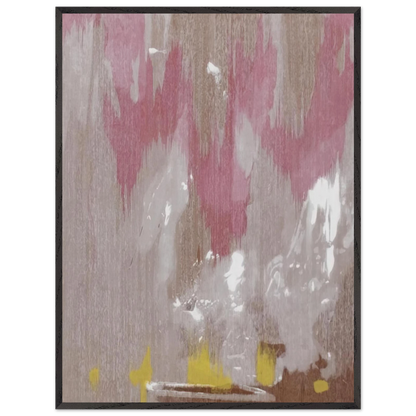 Helen Frankenthaler - Tales of Genji IV - 1998 Wall art - 15x20 cm / 6x8 inches - Premium Wooden Framed Poster With Fine Art Paper - Wood frame