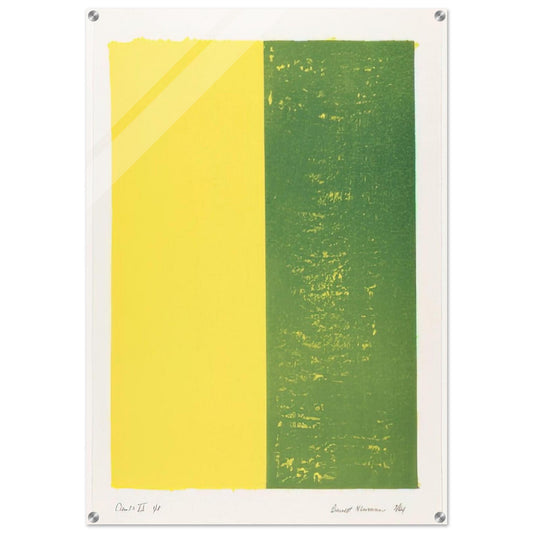 Canto XII - Barnett Newman Acrylic Print - 70x100 cm / 28x40″ inches
