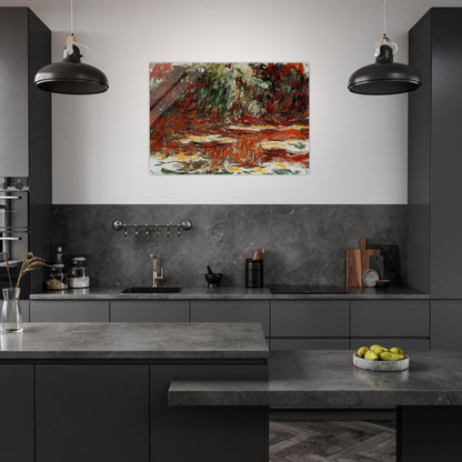 Water Lily Pond - claude monet Acrylic Print - 70x100 cm / 28x40″ inches | claude monet Wall Art | claude monet Prints