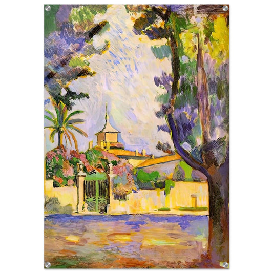 PLACE DES LICES ST TROPEZ 1904 - Henri Matisse Acrylic Print - 70x100 cm / 28x40″ inches | Henri Matisse Wall Art | Henri Matisse Prints