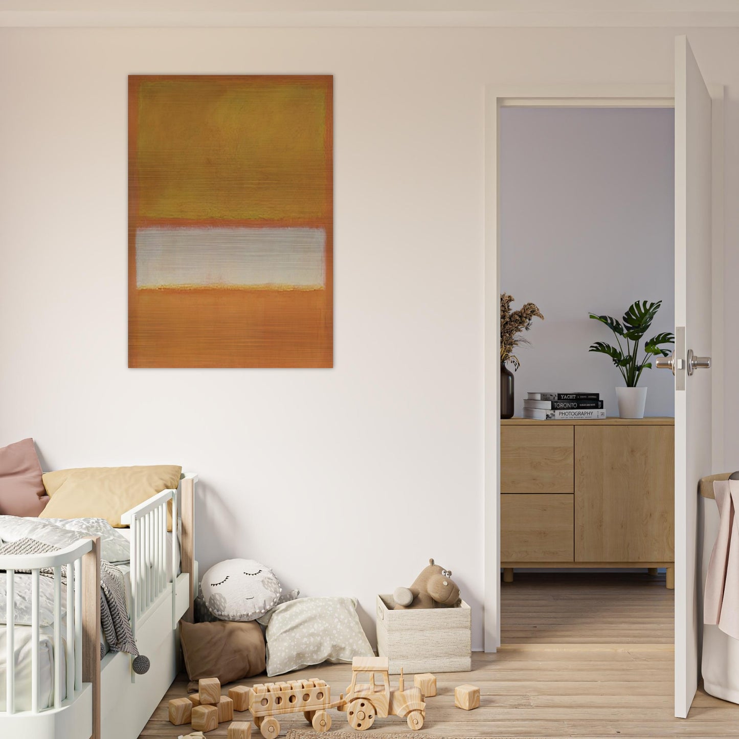 Untitled No. 11 - 1957 - Mark Rothko Brushed Aluminum Print - 70x100 cm / 28x40 inches | Mark Rothko Aluminum Print | Mark Rothko Prints